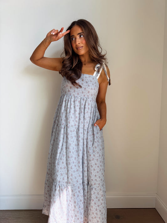Maple Rose Sunday Midi (Blue)