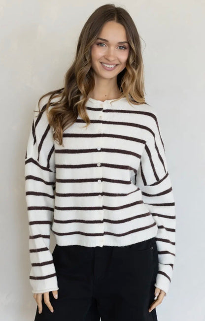 Fallin’ Cardigan (Hot Cocoa)