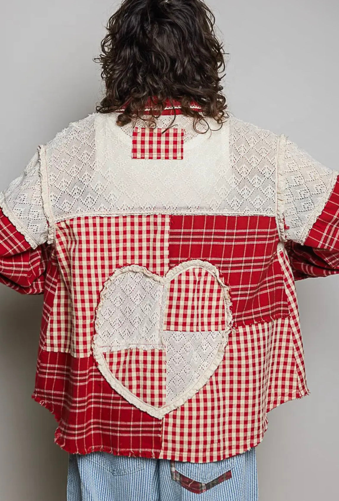 Holly Jolly Hearts Flannel Early Access Pre order