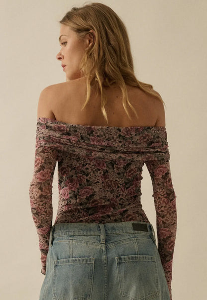 Falling For Florals Bodysuit (pre-order now 8.15)