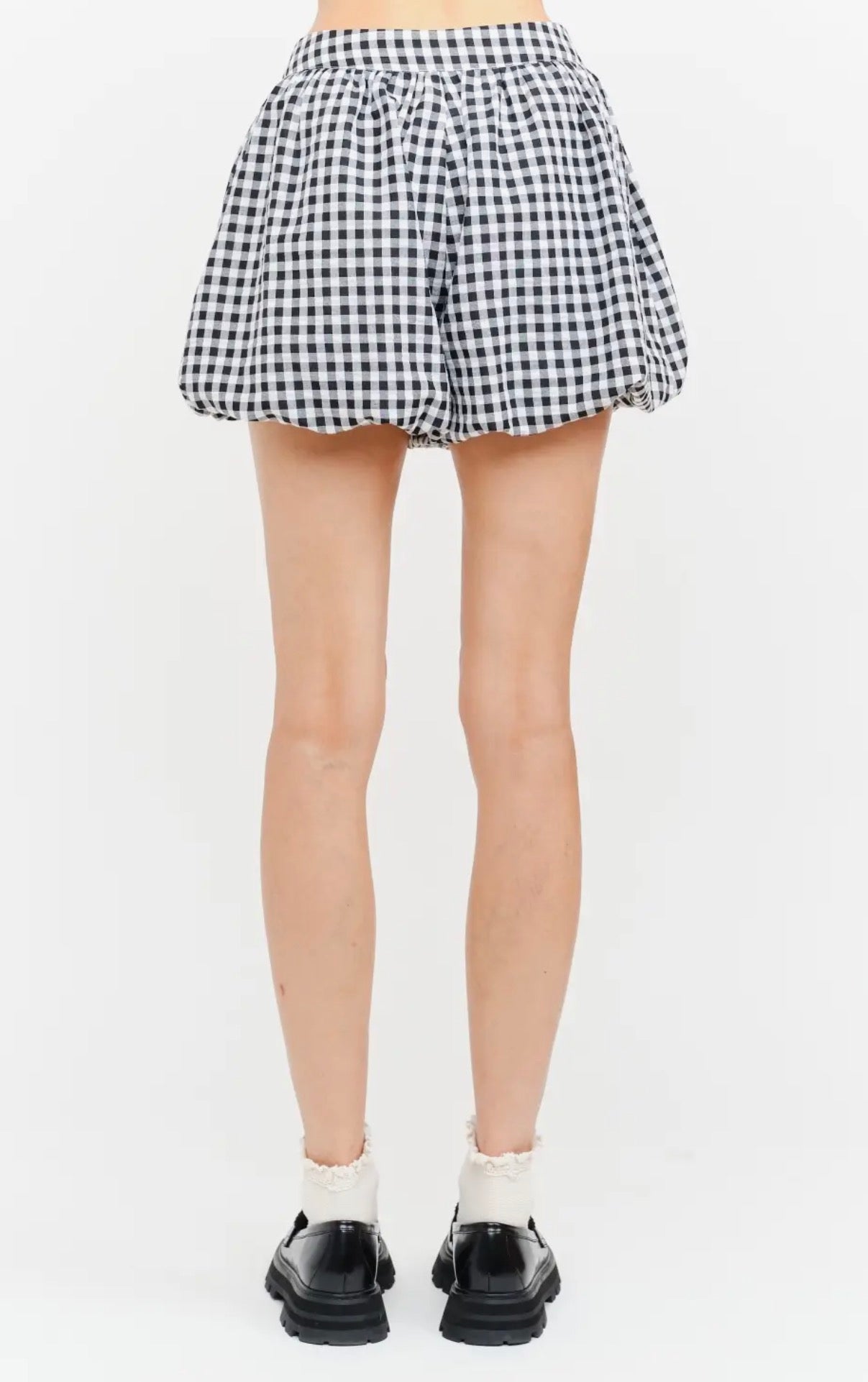Lucy Gingham Bubble Shorts