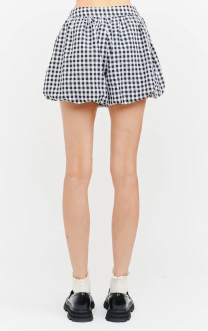 Lucy Gingham Bubble Shorts