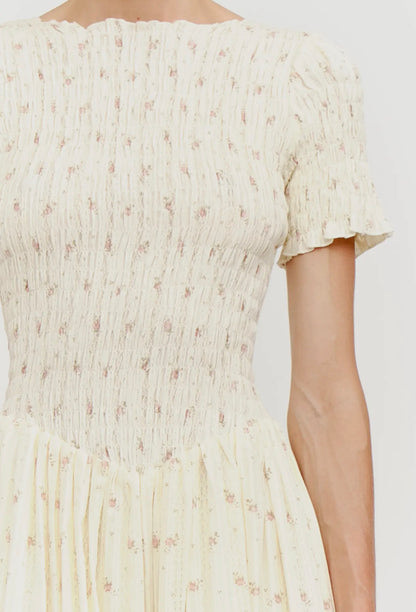 Written In The Sand Floral Midi PRE ORDER APRIL