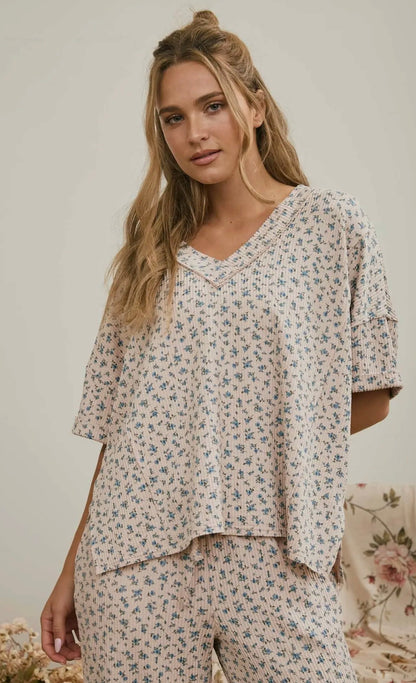 Blueberry Pie Floral Set