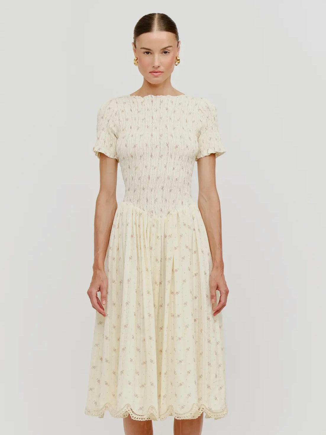 Written In The Sand Floral Midi PRE ORDER APRIL