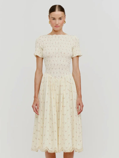Written In The Sand Floral Midi PRE ORDER APRIL