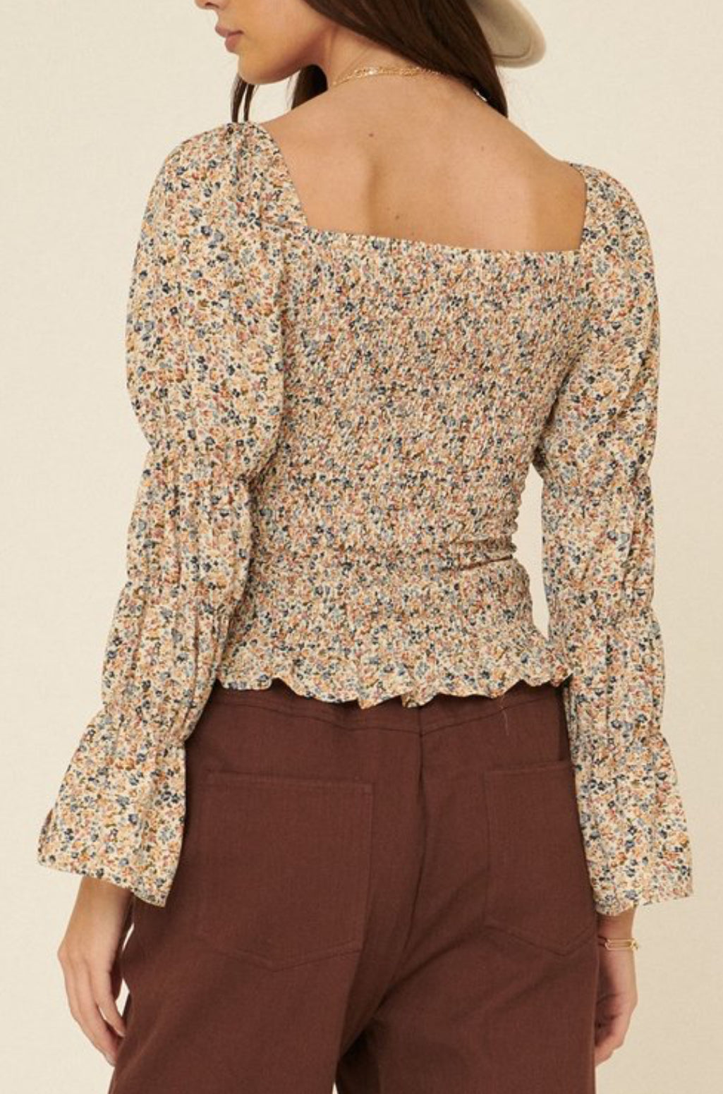 Bloomfield floral top