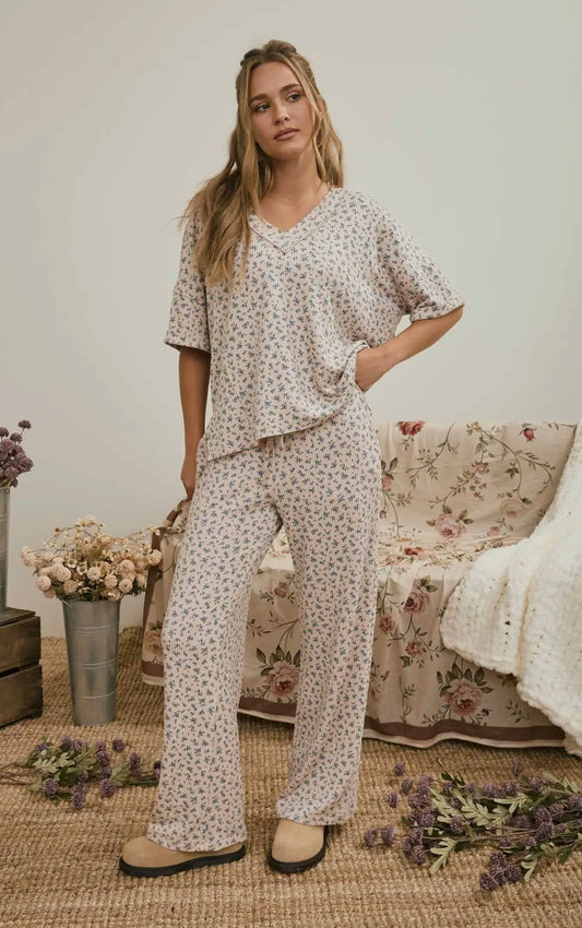 Blueberry Pie Floral Set