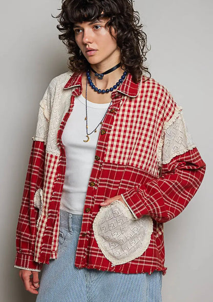 Holly Jolly Hearts Flannel Early Access Pre order