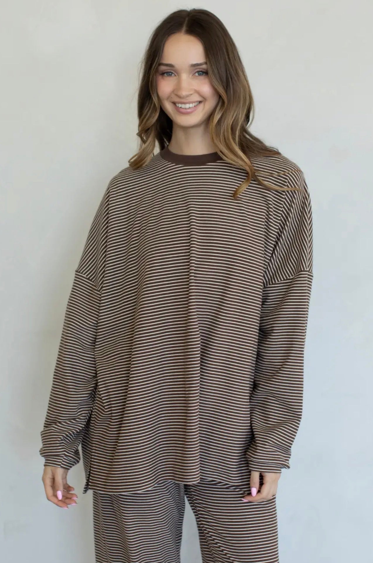 Sophie Striped Set (Chocolate Chip Cookie Dough)