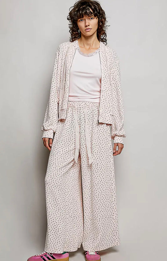 Rosé Garden Lace Lounge Pant PRE ORDER