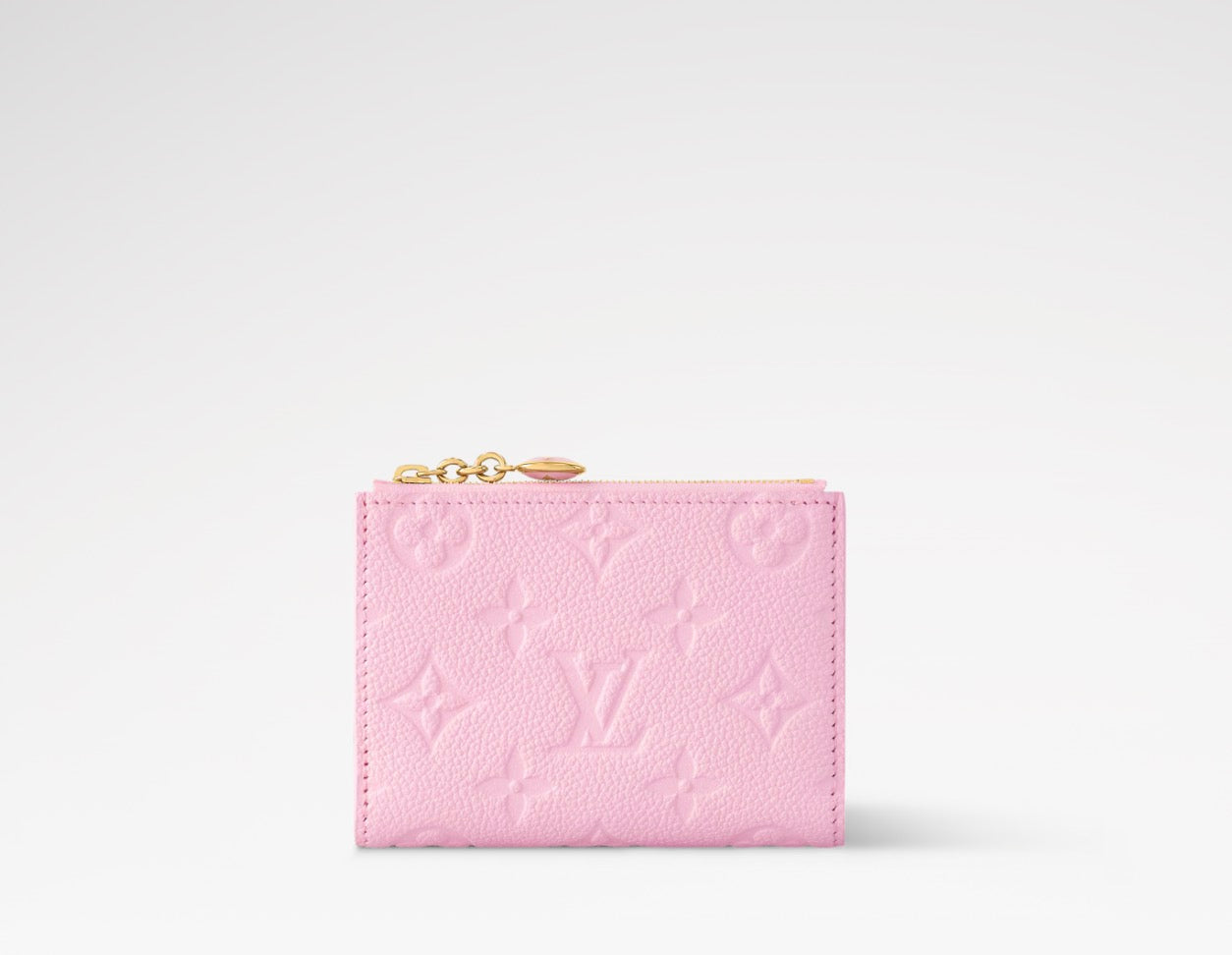 Lv pink gently used wallet bi fold