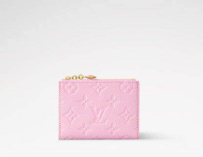 Lv pink gently used wallet bi fold