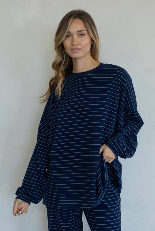 Sophie Striped Set (Navy) PRE ORDER SEPTEMBER