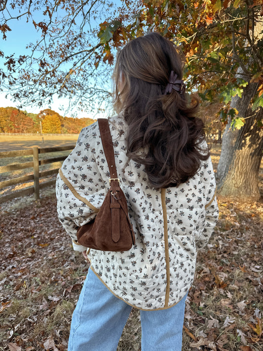 Honey Floral Quilted Jacket