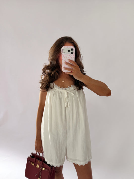 Sag Harbor Sweetheart Romper