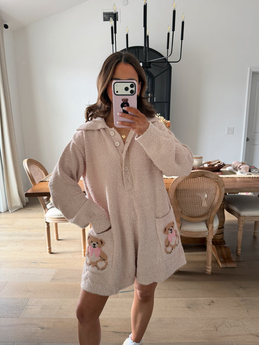 Snuggle Me Teddy Onesie 🧸