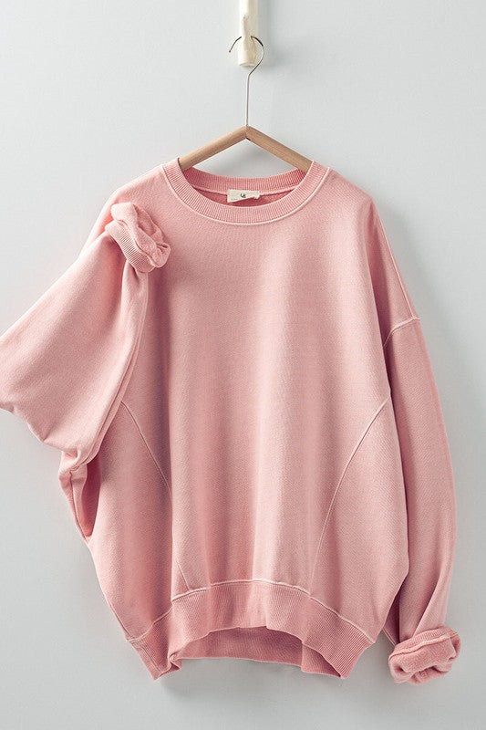 Juliet Crewneck Top ( 100% Organic Cotton )