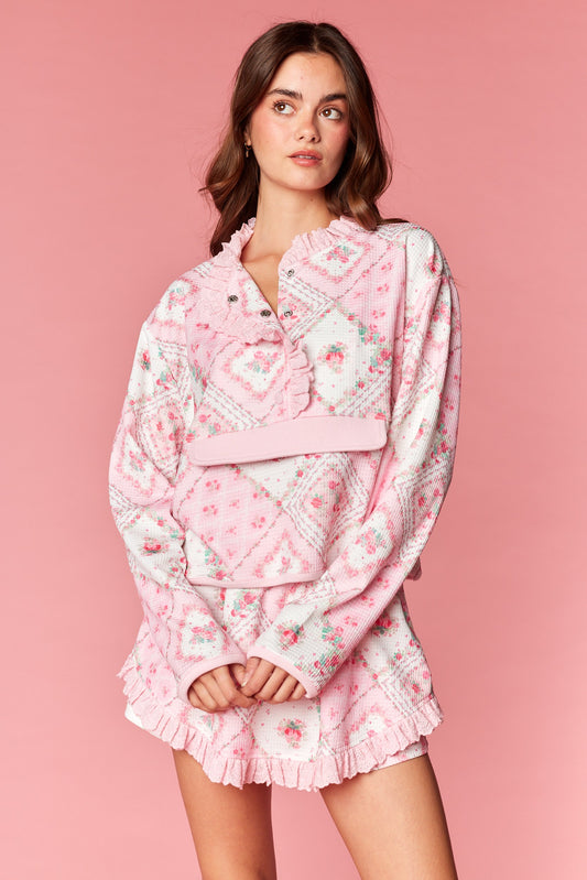 Vintage Cottage Rose Skort Set RESTOCK