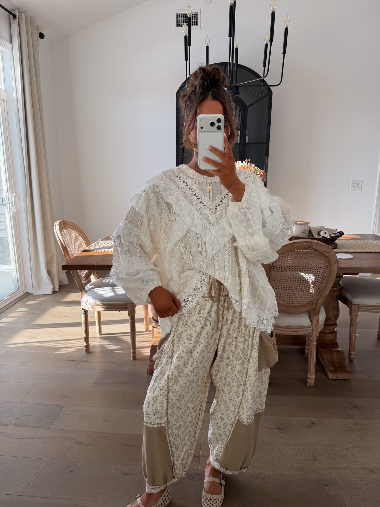Rosewater Lounge Pants Beige