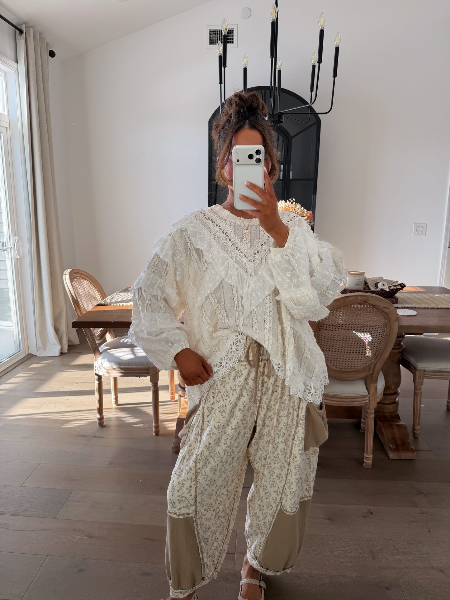 Rosewater Lounge Pants Beige