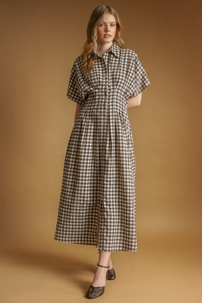 Maple & Gingham Dress