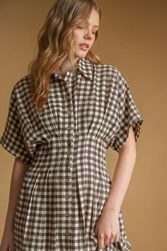 Maple & Gingham Dress