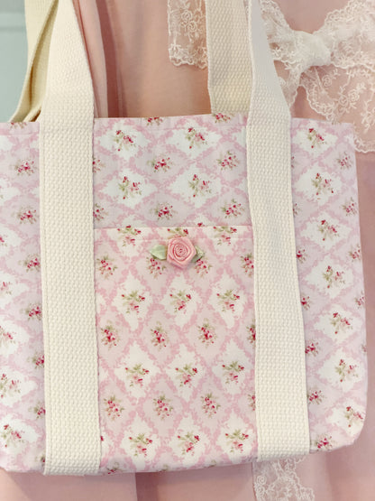 Princess Snow Angel Tote Bag