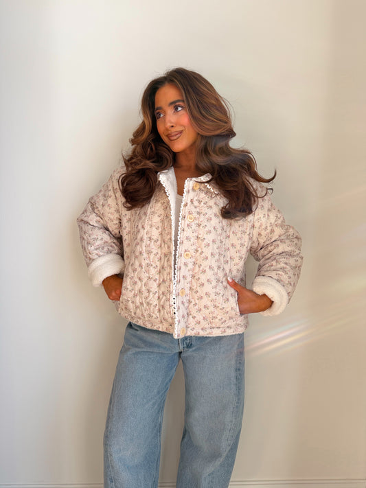 Merry & Bright Sherpa-Lined Jacket