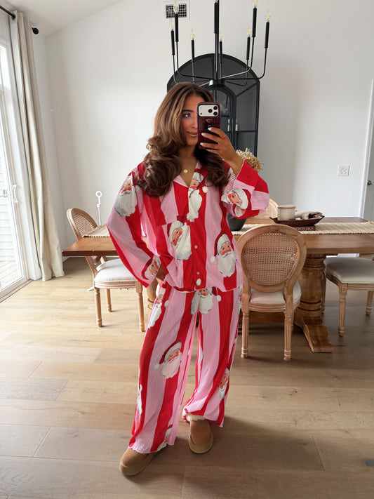 Dear Santa Pjs RESTOCK (I overnighted them to me so I can ship for Christmas)