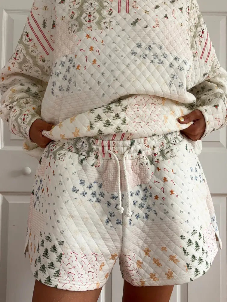 Christmas Traditions Quilted Shorts EARLY ACCESS