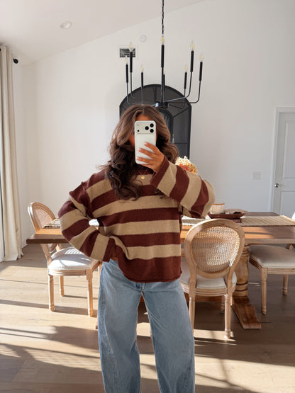 Train To Paris Knit Pullover