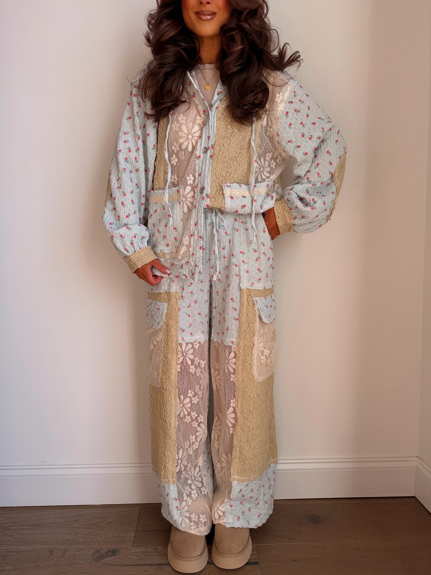 Elsa Ditsy Floral Pants