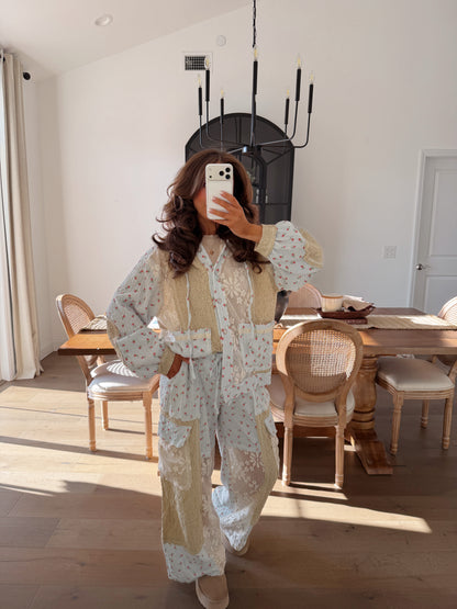 Elsa Ditsy Floral Pants