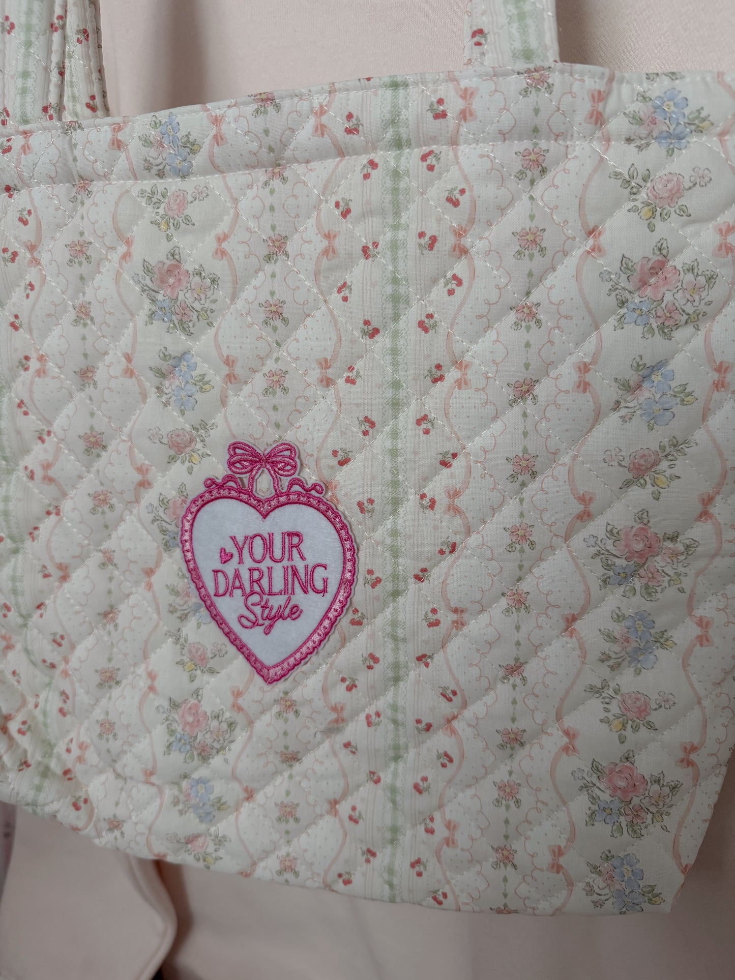 Shopyds Patch Custom Tote (Vintage Floral)