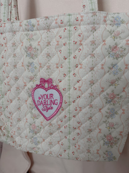 Shopyds Patch Custom Tote (Vintage Floral)