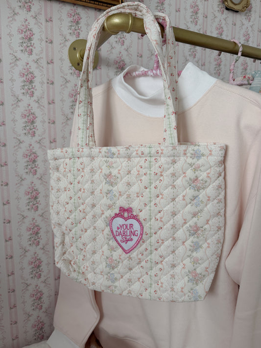 Shopyds Patch Custom Tote (Vintage Floral)
