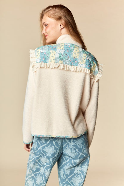 Ruffle Vintage Shabby Chic Darling Cardigan Jacket