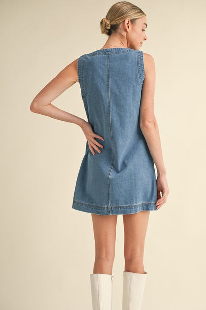 Denim Dreams Mini Dress