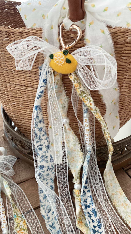 Limoncello Shabby Chic Keychain