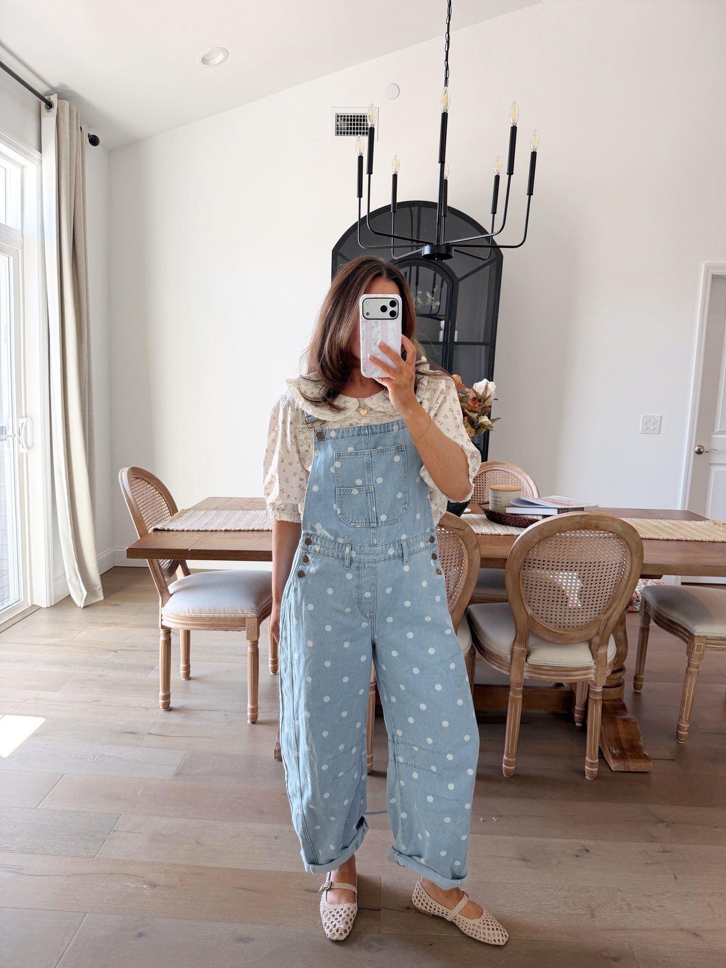 Denim Dot & Darling Barrel Overalls RESTOCK PRE ORDER MAY