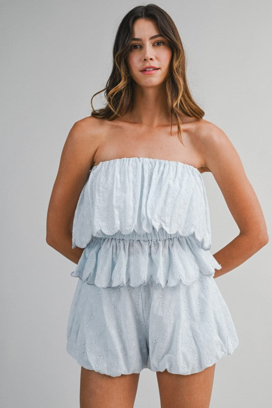 Sweet Lemonade Bubble Eyelet Set