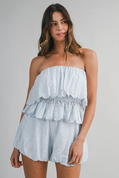Sweet Lemonade Bubble Eyelet Set