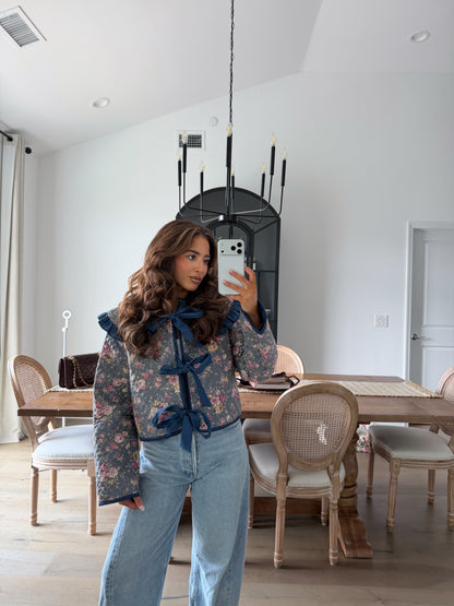 Cottage Garden Jacket BESPOKE PRE ORDER (denim)
