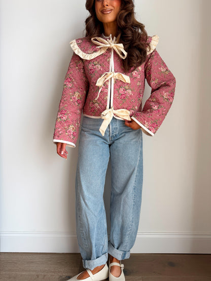 Cottage Garden Jacket BESPOKE PRE ORDER (pink)