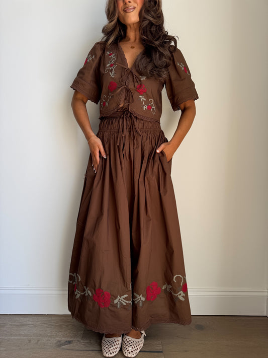 Belle Midi Skirt Set