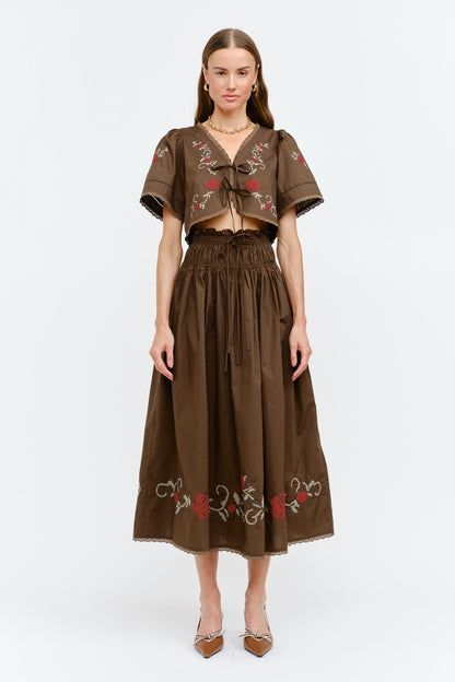 Belle Midi Skirt Set