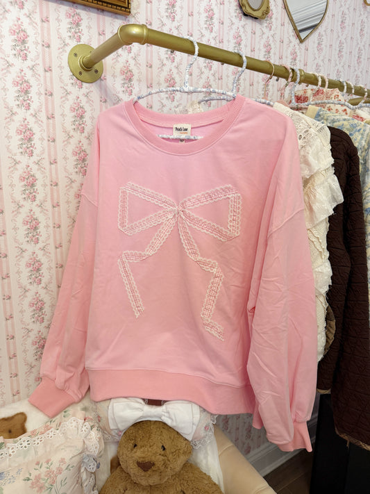 Bows & Lace Coquette Top