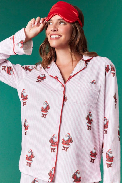 Santa Claus Is Coming To Town Pj Set