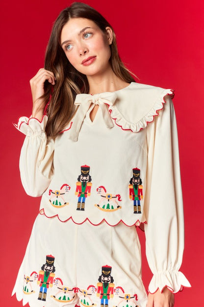 Radio City Clara Nutcracker Set (Cream)